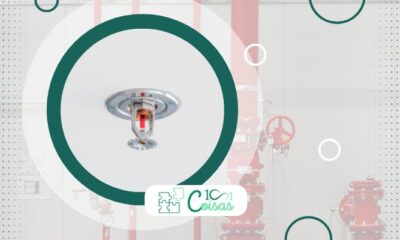 Otimização de Projetos de Incêndio com Sprinklers de Resposta Rápida. Foto: Canva / 1001 Coisas